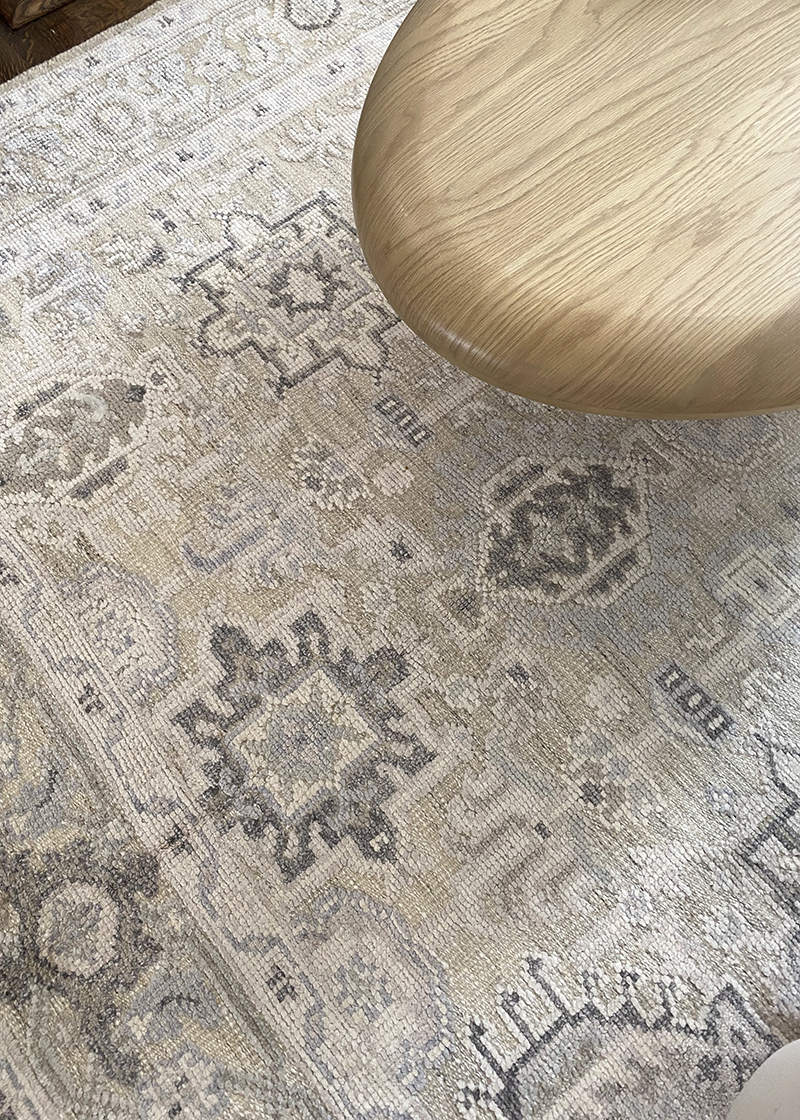 closer look of rug from an etsy shop